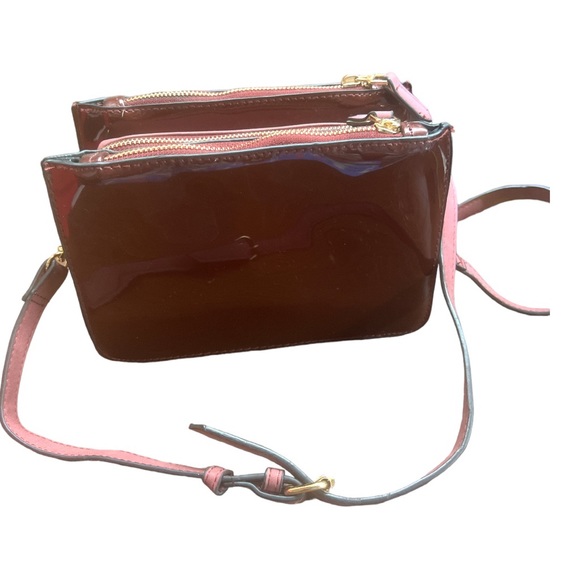 Small 3 Compartment Kenzie Purse Pocketbook Bag - Picture 6 of 7